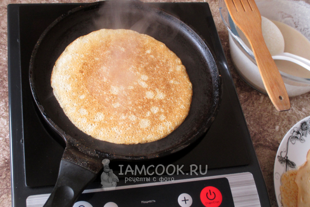 Блины из гречневой и рисовой муки